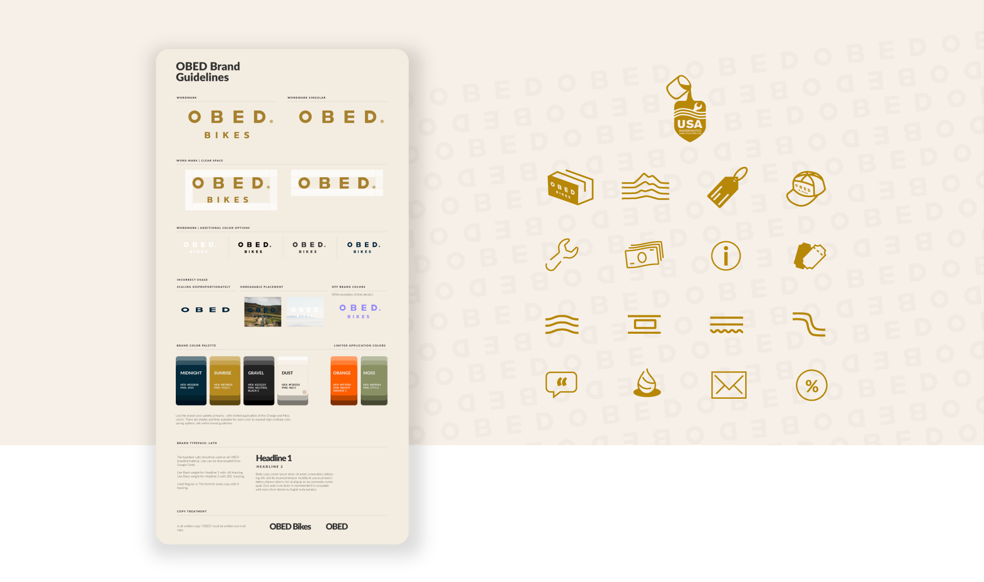 OBED Bikes Brand Guidelines